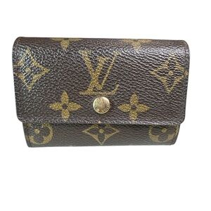 Louis Vuitton Brown Monogram Card Case Wallet